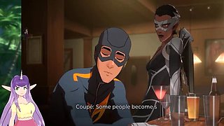 Hot Sexy Big Boobs Gamer Vtuber Hentai Superhero Dispatch Part 1