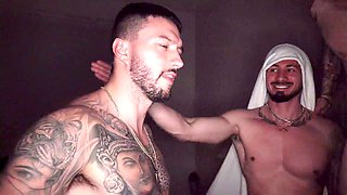 Hard-and-fast-fucking, big-natural-tits, double-vaginal-dpp