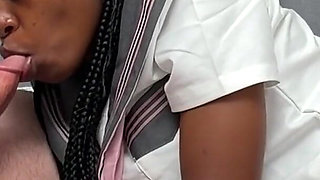 Interracial Shibari Fuck - Ebony College Girl Can't Close Her Legs Anymore