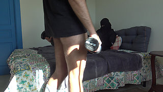 Muslim Stepmom Was Shocked When I Flashed My Big Cock in Front of Her