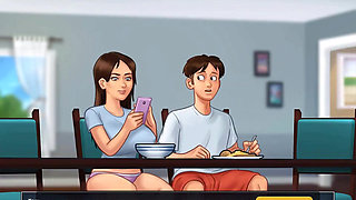 Summertime saga: stepbrother asks his stepsister if she wants to be his girlfriend ep 135