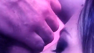 Stud gets his tool sucked before fucking hot brunette in a warehouse