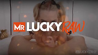 Zlata Sparkle Quiets Mad Weenie Inwards Her Yummy Coochie