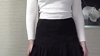 First Private Shoot - Nervous but Cute Newcomer Finds Her Voice, Ends in Creampie Debut