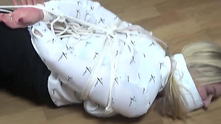 Lottie Lalay and Latina in: Beautiful Bank Workers Got Tied up and Ballgagged as a Part of Their Training!