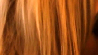 Cozy Friends Scene-3_busty Blonde MILF in Lingerie Enjoys a Double Facial in an Interracial Threesome