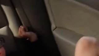 Car Creampie Session with Two Sexy Hookers