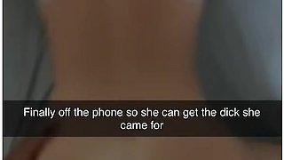 Met A Lesbian At School And I Fucked Her On Snapchat While Talking With Her Girlfriend