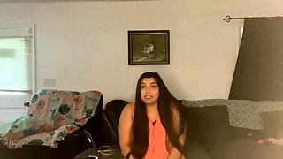 Curvy Indian Persuades Boss with Orgasmic Solo Show