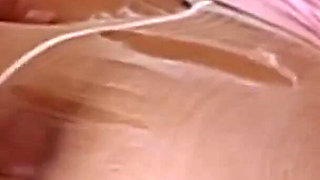 Babe with big boobs fucking in the bathroom