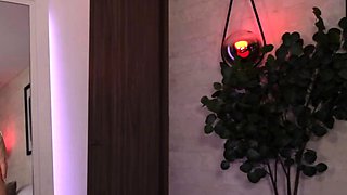 Close up teen foot worship