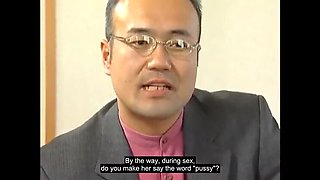 Uncensored Japanese Wife Swinger Sex - Asian Housewife Blowjob & Eating Pussy - English Subs