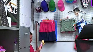 Busty youthful black doll gets rectal punishment