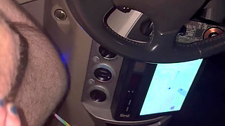 Redhead Liza Lane Gives Wet and Sloppy Blowjob to Chester Van Name’s Bwc Ending with Cum on Soles of Feet.