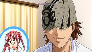 Hairy Giant Cock for a Naughty Redhead Bitch with Glasses (Hentai)