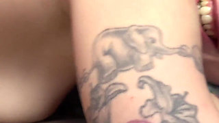 Lizzie Daniels Uses Her Phone to Order a Cock