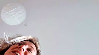 Blonde emo amateur solo masturbation