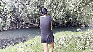 Compilation of Risky Outdoor Pissing in Nature! Wiping My Pussy with Toilet Paper!