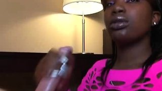 Chubby teen ebony China Blakk is a sexy slut that loves
