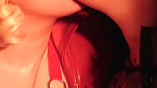 Female Domination Lesbian BDSM Fun in Latex Arya Grander and Dredda Dark