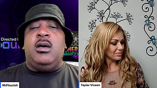 Live 50 Min Superbowl Sunday Mrflourish Podcast Stream with Co-host Taylor Vixxen