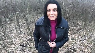 I fuck her beautiful latina mouth outdoor by The bad guy: Blowjob, Amateur  Big Ass Porn