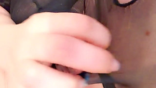 Showing My Pussy and Cutting My Clothes
