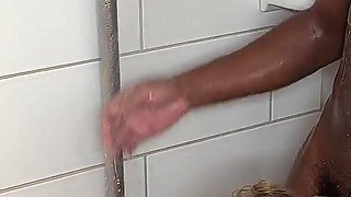 GILF Lana Lee Showers with Long BBC Revvy