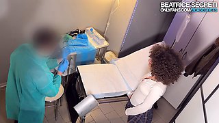 Porno reale, ginecologo italiano, gynecologist fuck creampie