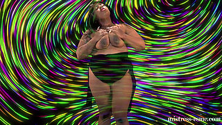 Mesmerized by my tits