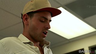 Ryan Driller's Special Office Delivery of Desire