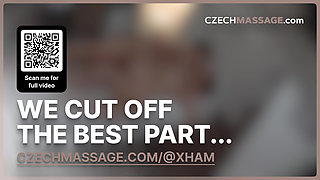 Brunette Babe Gets Her Pussy Pounded by the Masseur