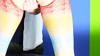 MILF Pussy Couch Training Fisting Squirting Real Orgasm Rainbow Body Prepering for Two Hands Short