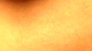 Stepsister Oils up Her Pregnant Big Belly and Plays with Her Belly While Getting Oily