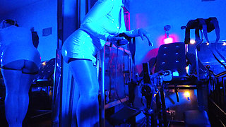 Goddess Eva Latex Domina Femdom Solo Fetish Toys Fuck BDSM Heels Pvc Big Ass MILF