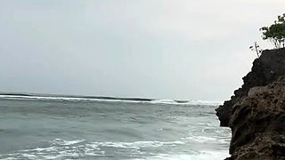 First time amateur brunette solo with dildo