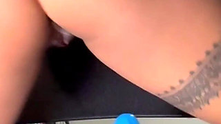 Pinay MILF Rides Dildo to Stretched Finish - Lexxi Wett