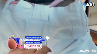 Hard Fast Fuck with Slutty Blonde with in Hotel Room - POV