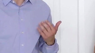 Kleptomaniac Babysitter Kylie Quinn Gets Caught by Her Unforgiving Boss - TeamSkeet