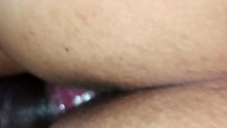 I came in the naughty girl's pussy