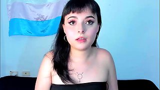 Close up teen pussy gaping action