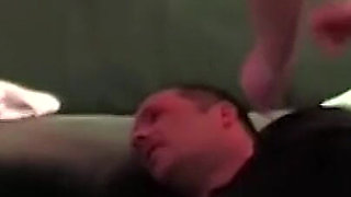 Piss Drenched Man Fingered and Trampled by Dominant MILFs