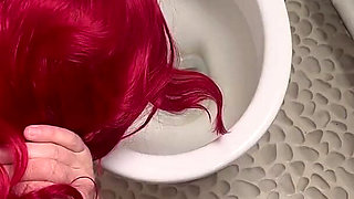 Pegging with Your Head in the Toilet