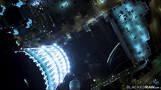 Skinny fairskinned teen tries to endure an enormous BBC in her mouth and pussy