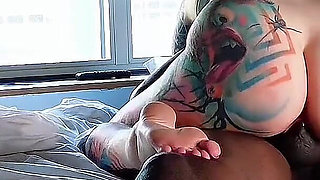 BBC Bull Dre Strong Breeds His White Slut