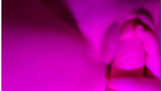 Close-Up Lesbian Strapon Action with Loud Moans
