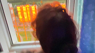 There's a Rainbow in the Sky, and I'm Enjoying Sex with My Red-haired Wife