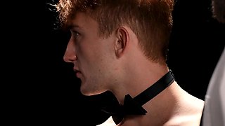 Slave boy filmed with HUGE dick in his mouth!