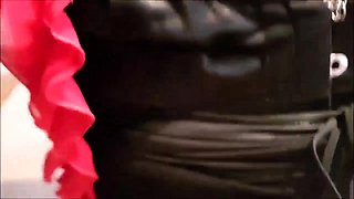 He covers my face and tits with his cum