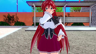Rias Gremory Invites Me to Have Sex After Class - Dxd Ntr Madness
